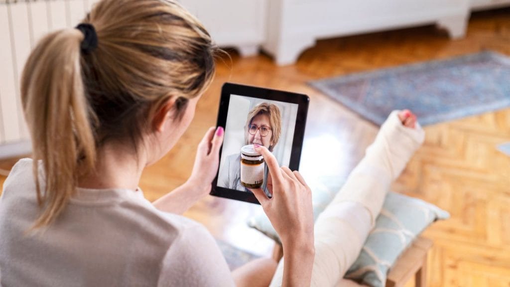 Telemedicine for medical cannabis for arthritis