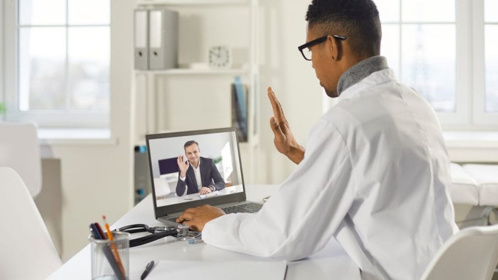 The application process through virtual consultation